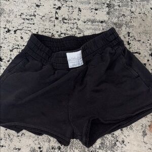 Black Casual Shorts
